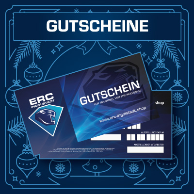 Gutscheine für Fanartikel des ERC Ingolstadt