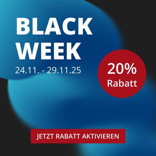 Black Week Rabatt vom 24.11.-29.11.2025