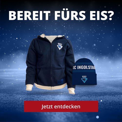 Winter Fanartikel des ERC Ingolstadt