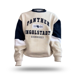 ERC Ingolstadt - Crewneck Block relaxed - Panther - Gr: XS