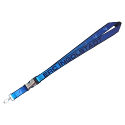 ERC Ingolstadt - Deluxe Lanyard - blau - Schriftzug